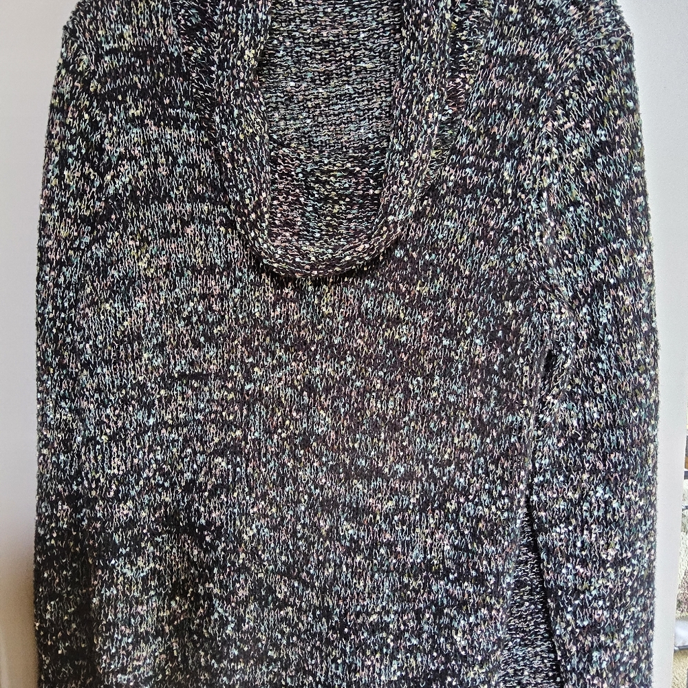Women's Multicolor Knit  Tribal Sweater- XL